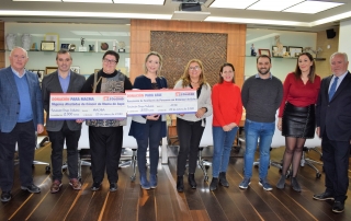 Grupo Soledad dona 5.100 euros a entidades sociales de Elche y Aspe